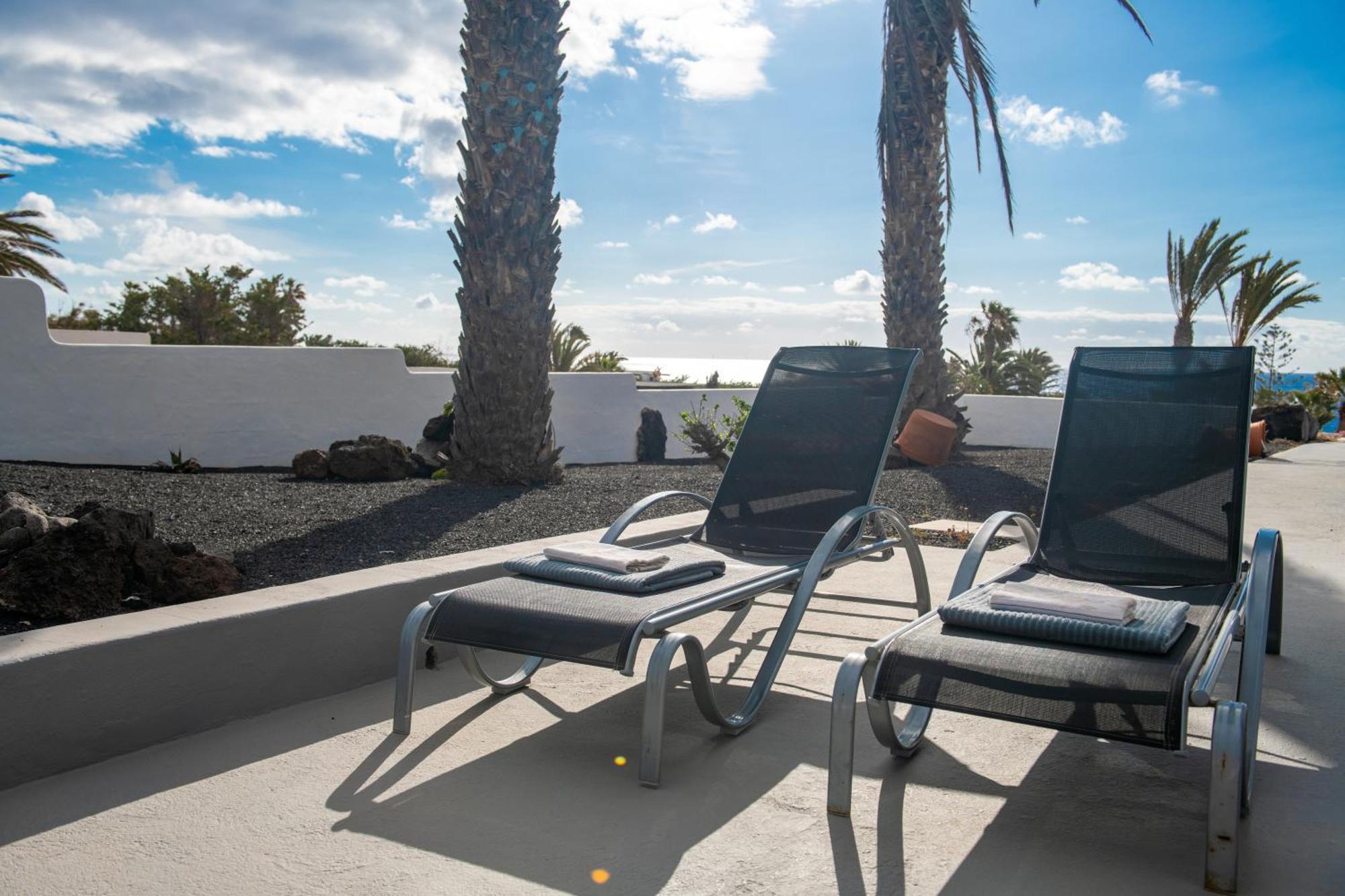 Villa Blanca Nudist Place Charco del Palo Exteriér fotografie