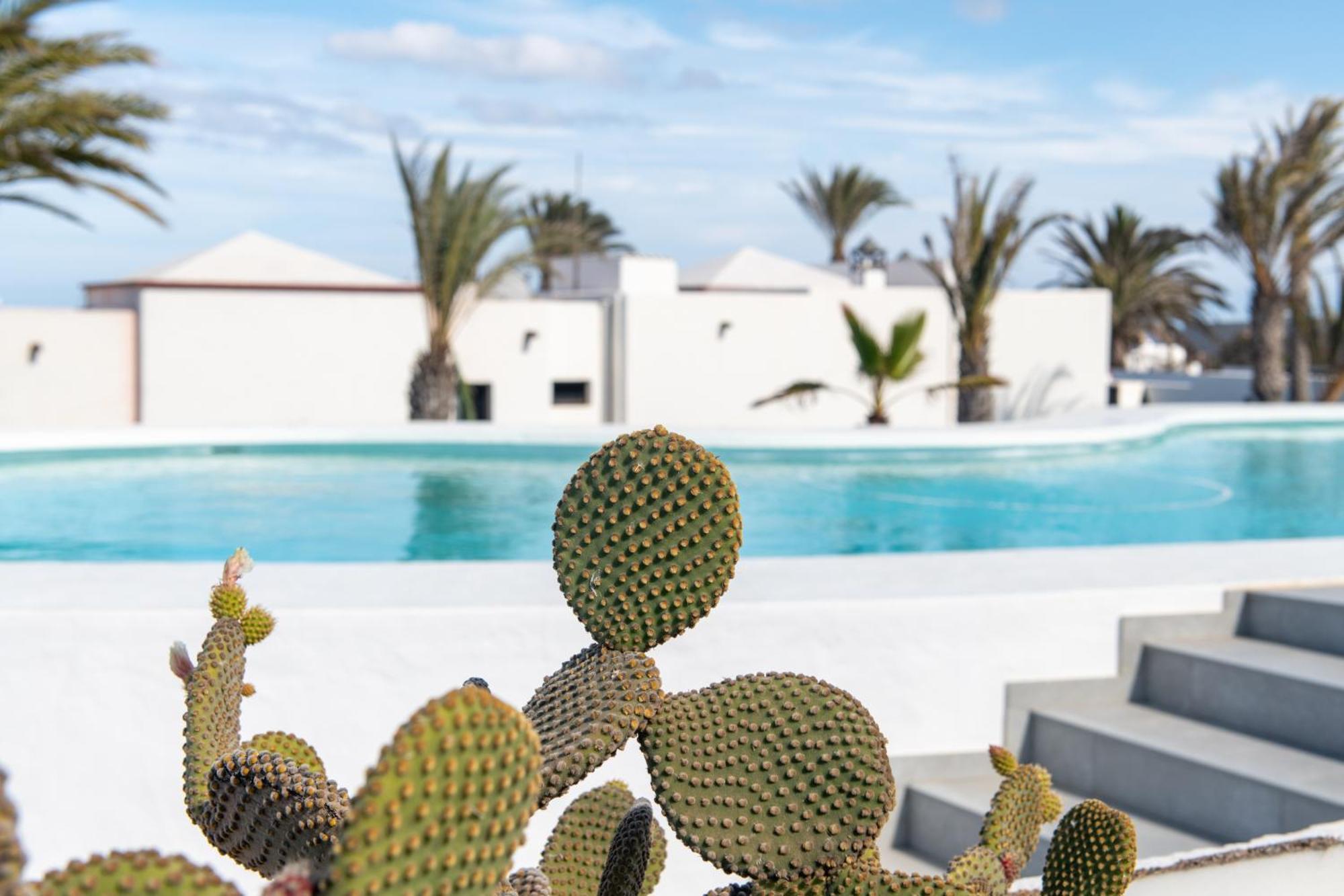Villa Blanca Nudist Place Charco del Palo Exteriér fotografie