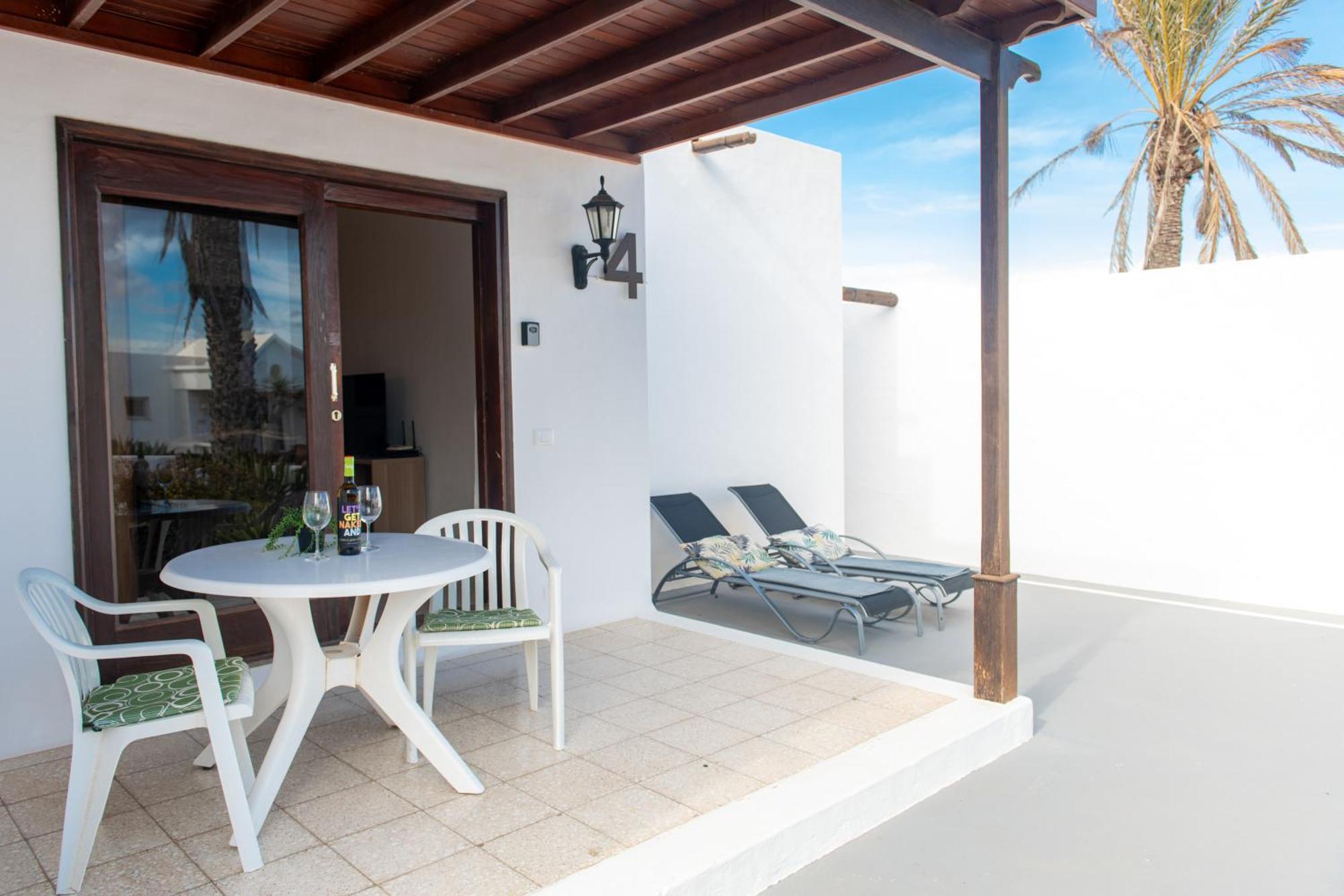 Villa Blanca Nudist Place Charco del Palo Exteriér fotografie