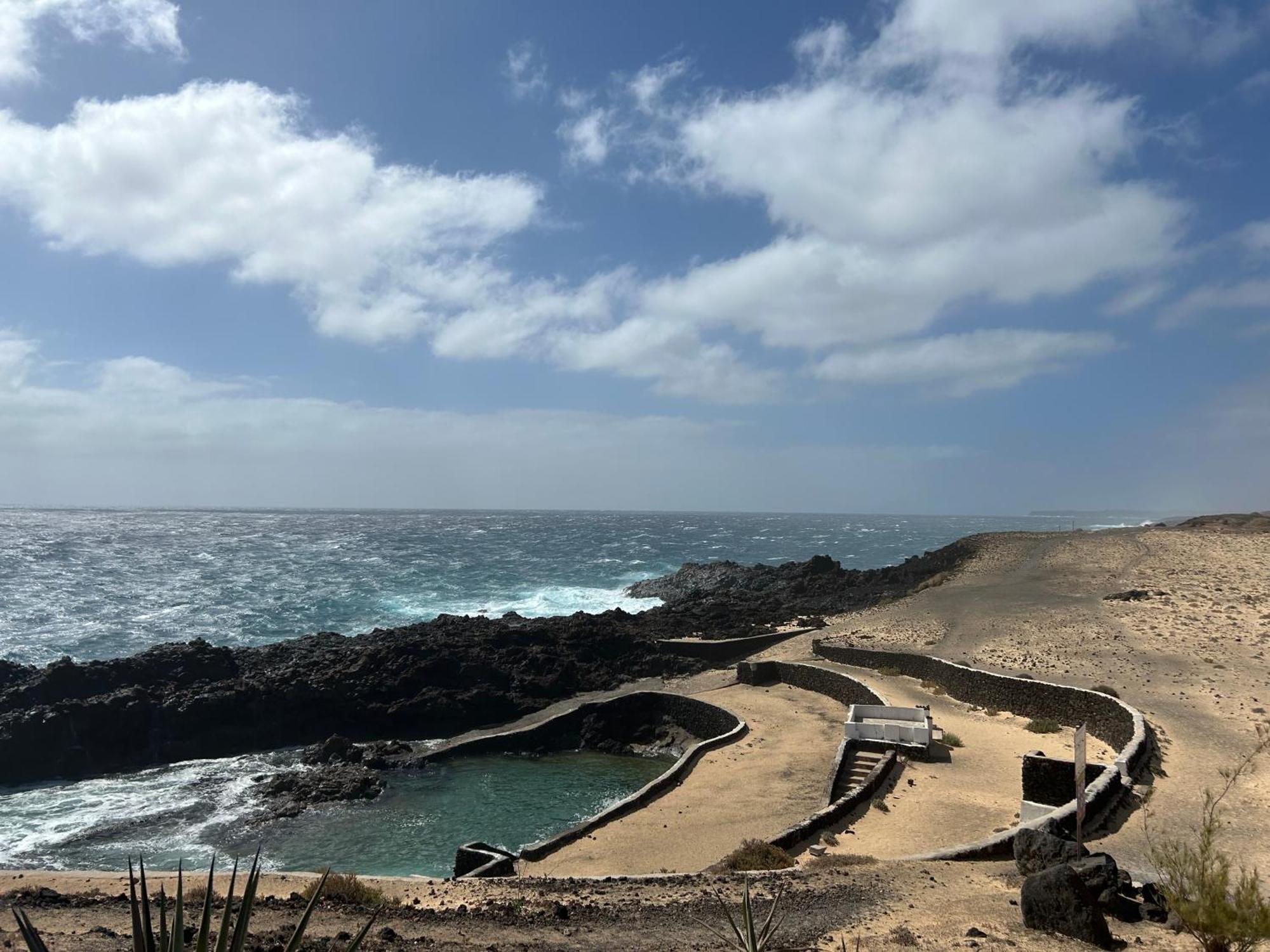 Villa Blanca Nudist Place Charco del Palo Exteriér fotografie