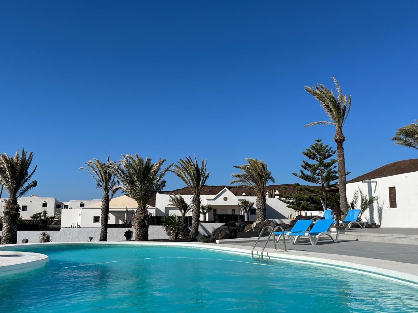 Villa Blanca Nudist Place Charco del Palo Exteriér fotografie